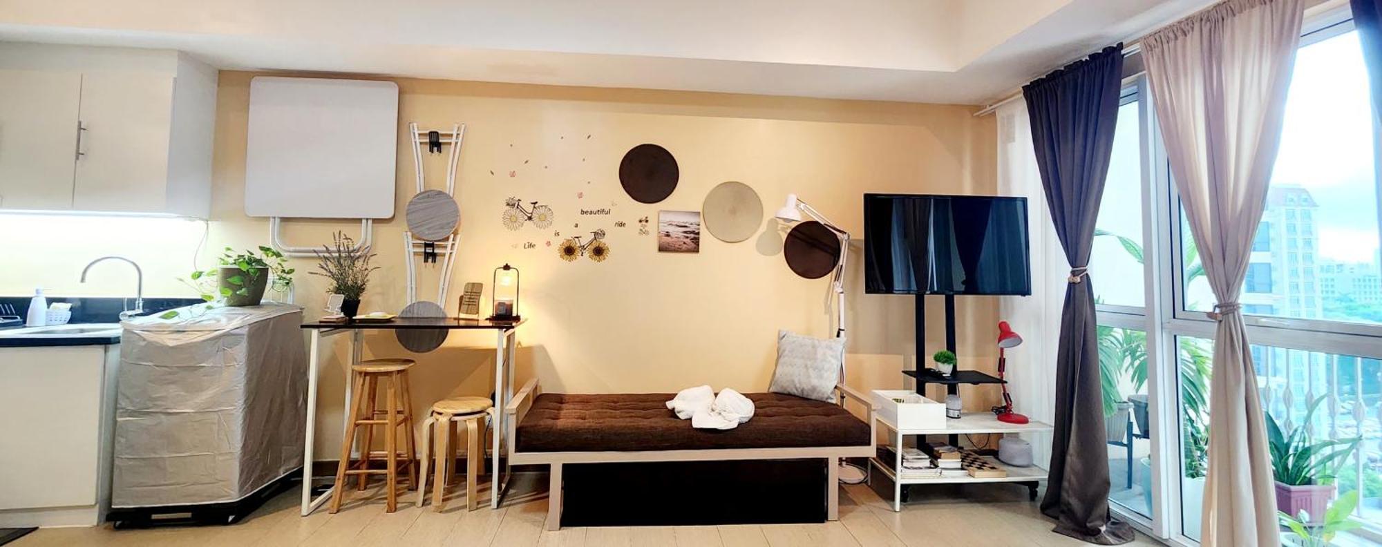 Spacious Cozy Suite At The Venice Mall With Free Parking And Washing Machine (Adults Only) Taguig Buitenkant foto