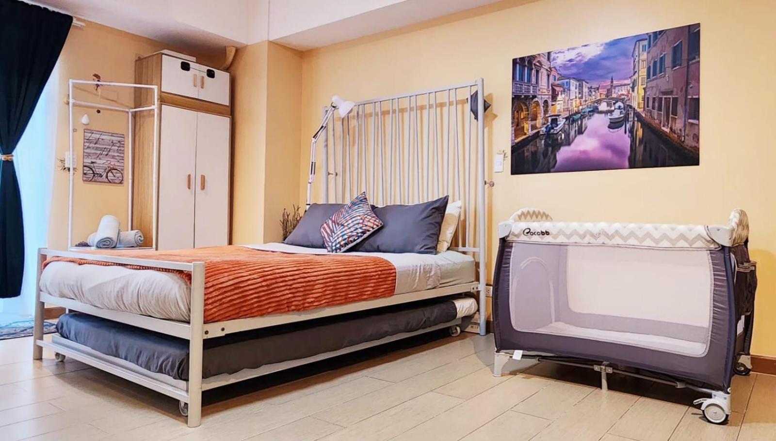 Spacious Cozy Suite At The Venice Mall With Free Parking And Washing Machine (Adults Only) Taguig Buitenkant foto